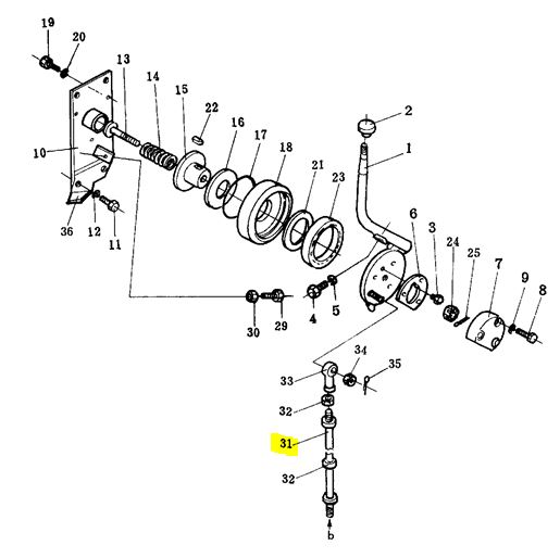 Трос 175-43-24670 (L-75мм d6мм) Трос 175-43-24670 (L-75мм d6мм)
