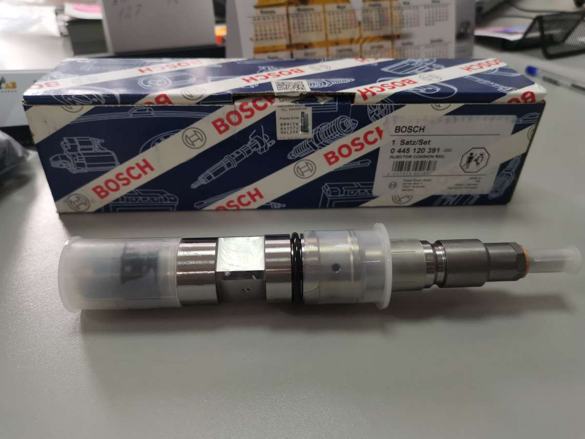 Форсунка топливная 612630090055/0445120391 WP12 Евро5 Bosch Форсунка топливная 612630090055/0445120391 WP12 Евро5 Bosch