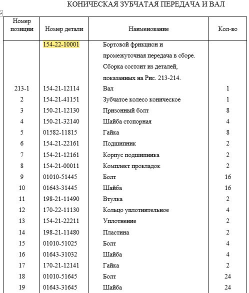 Фрикцион в сборе 154-22-10001 Фрикцион в сборе 154-22-10001