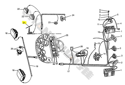 Мотор стеклоочистителя ZD2530 Мотор стеклоочистителя ZD2530