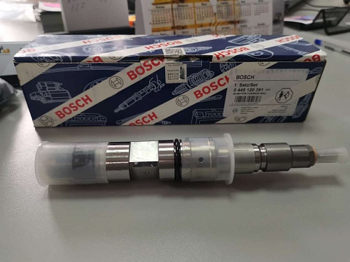 Форсунка топливная 612630090055/0445120391 WP12 Евро5 Bosch Форсунка топливная 612630090055/0445120391 WP12 Евро5 Bosch